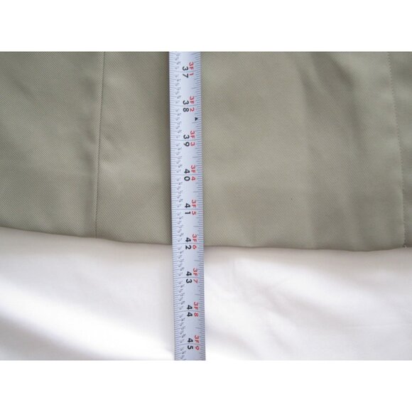 New Women Theory Full Zip Button Snap Pale Green Nylon Jacket Sz S (WS69) - Picture 6 of 11